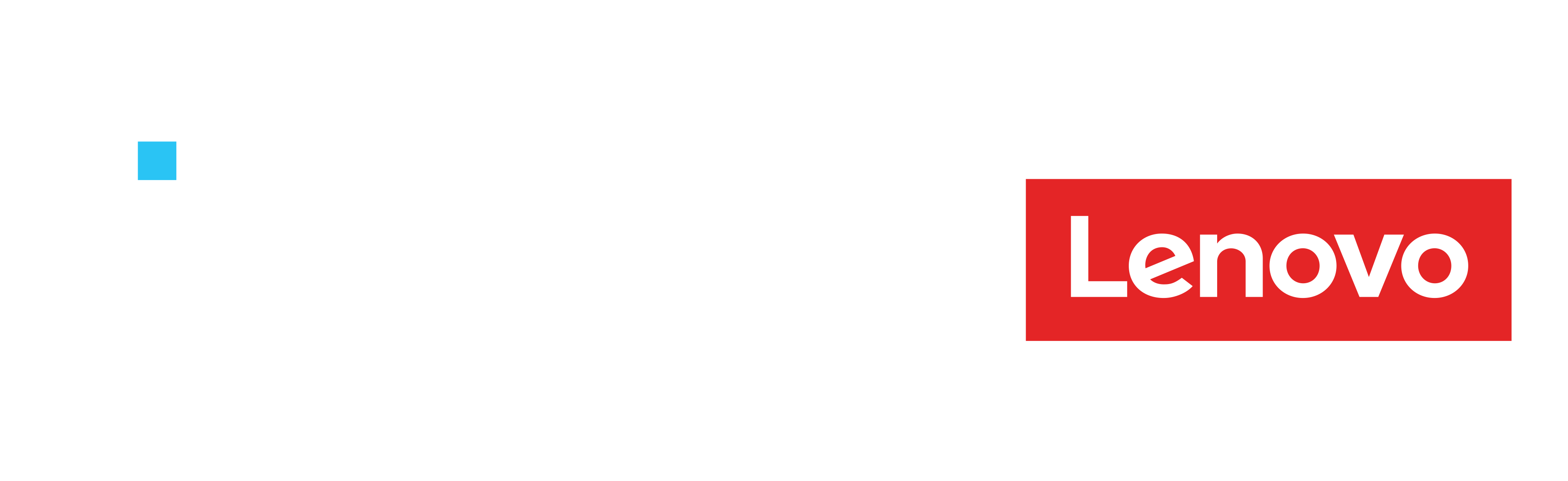 Logo Lenovo i Intel